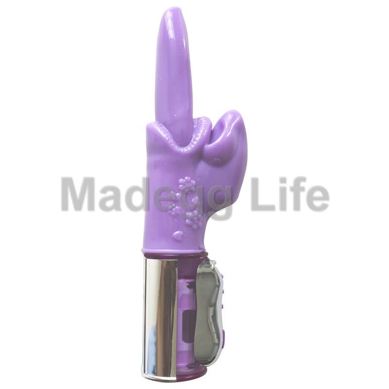 Purple Tone Vibrator Electric Dildo Sex Toy Hy-0175