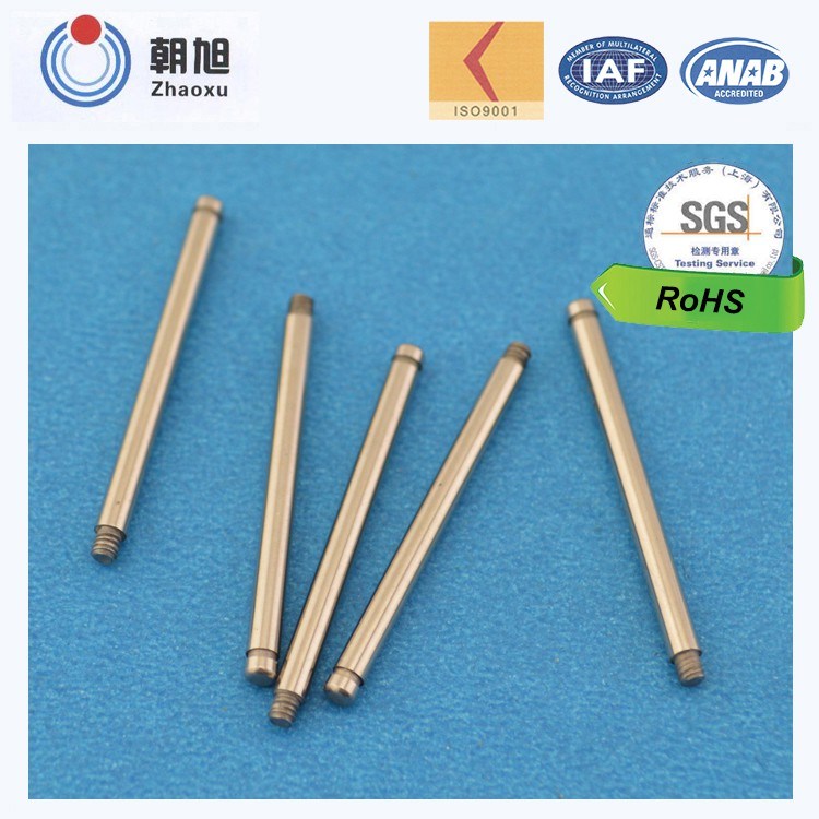 China Supplier CNC Machining A3 Carbon Steel Shaft with Plating Nickle