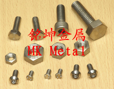 Titanium and Titanium Alloy Fasteners (8108909000)