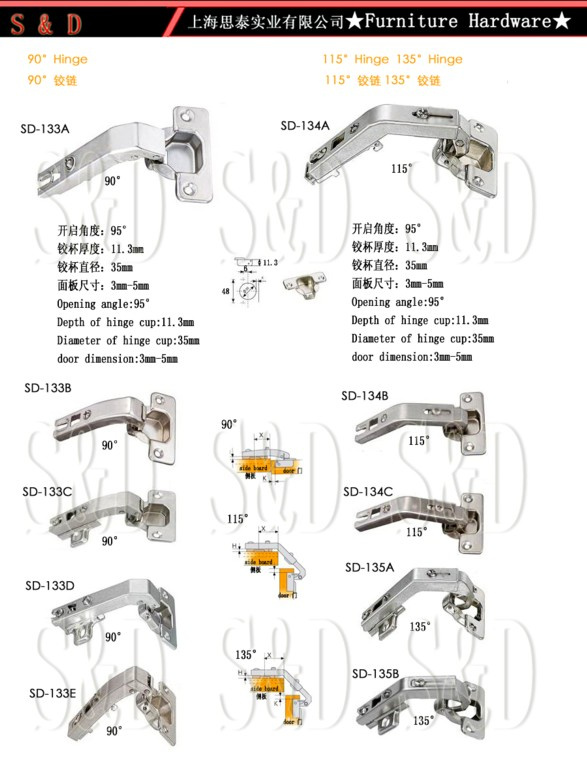 Angled Hinge