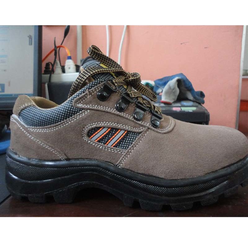 Basic Style Leather Safety Outsole Footwear Working Labor Shoes