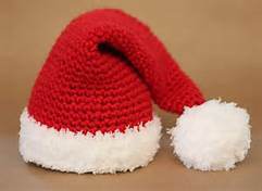 Wholesale Good Quality Plush Christmas Santa Hat/Christmas Hats Ideas