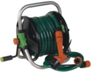 20m Garden Hose Reel Set with 7 Function Sprinkler