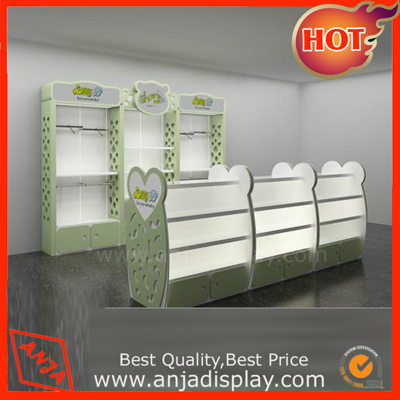 Wooden Display Furniture for Cosmetic Shop