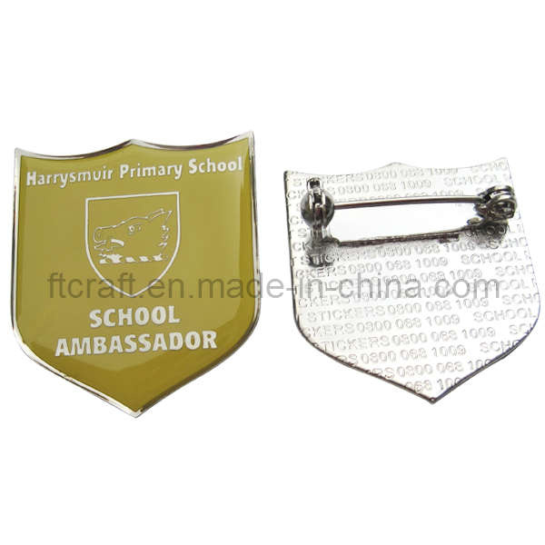 Soft Enamel with Epoxy Badge/Pin/Lapel Pin (FTBG1219)