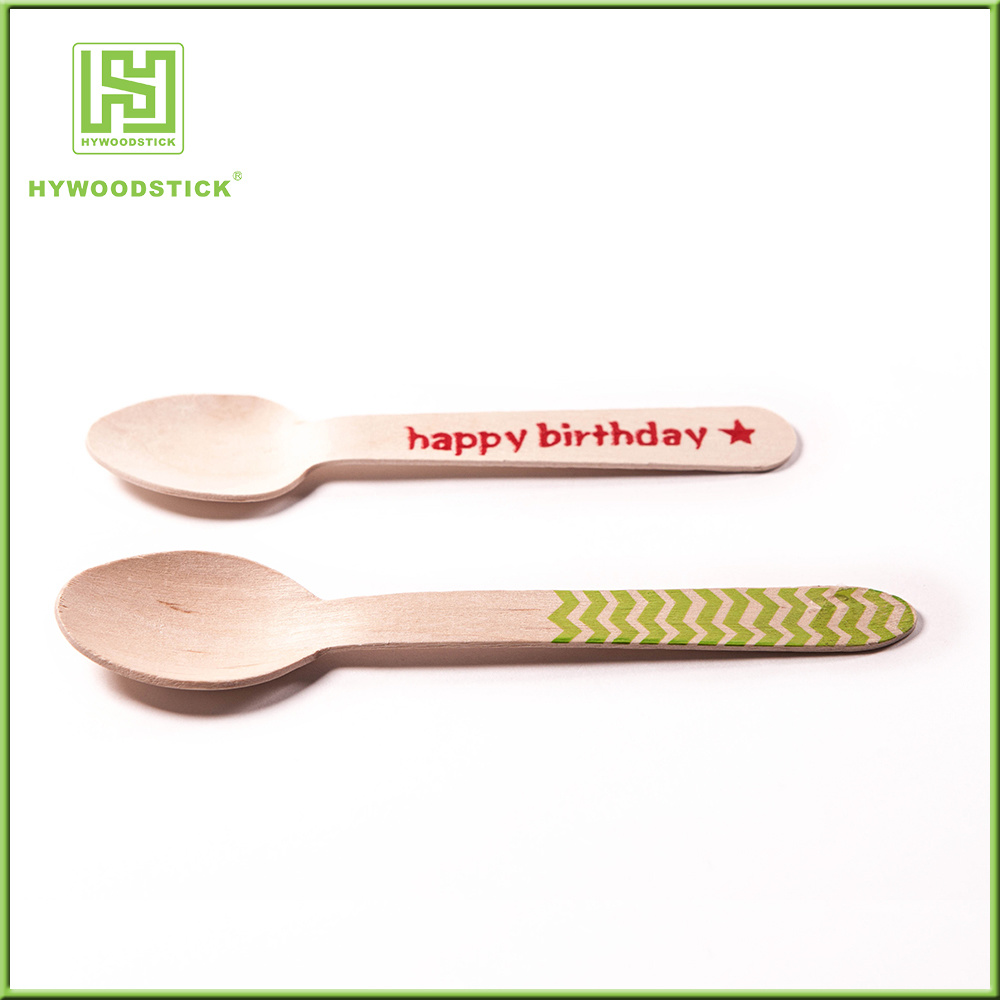 140mm High Quality Disposable Wood Spoon
