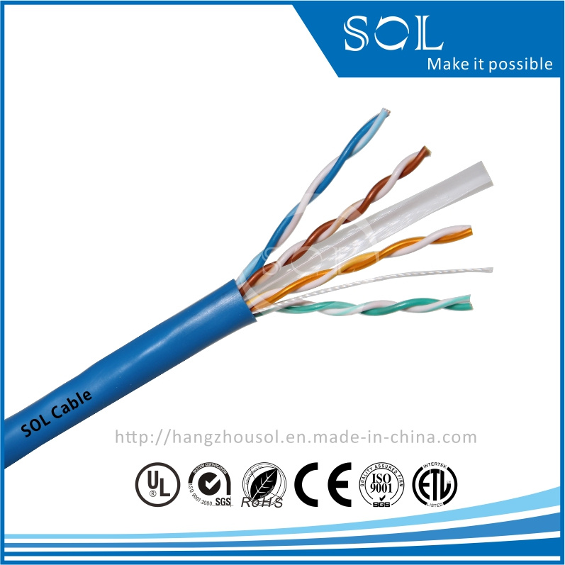 Network 23AWG Unshielded 4P UTP CAT6 Computer Cable