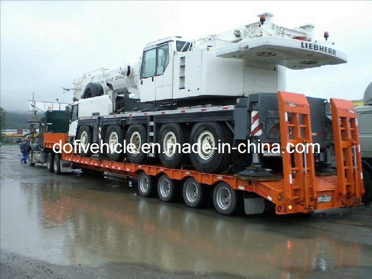 80ton Lowbed Trailer with Four Axles (ZJV9550TD)