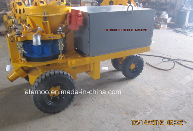 Tunnel Construction Usage Wet-Mix Rotor Gunite Machine