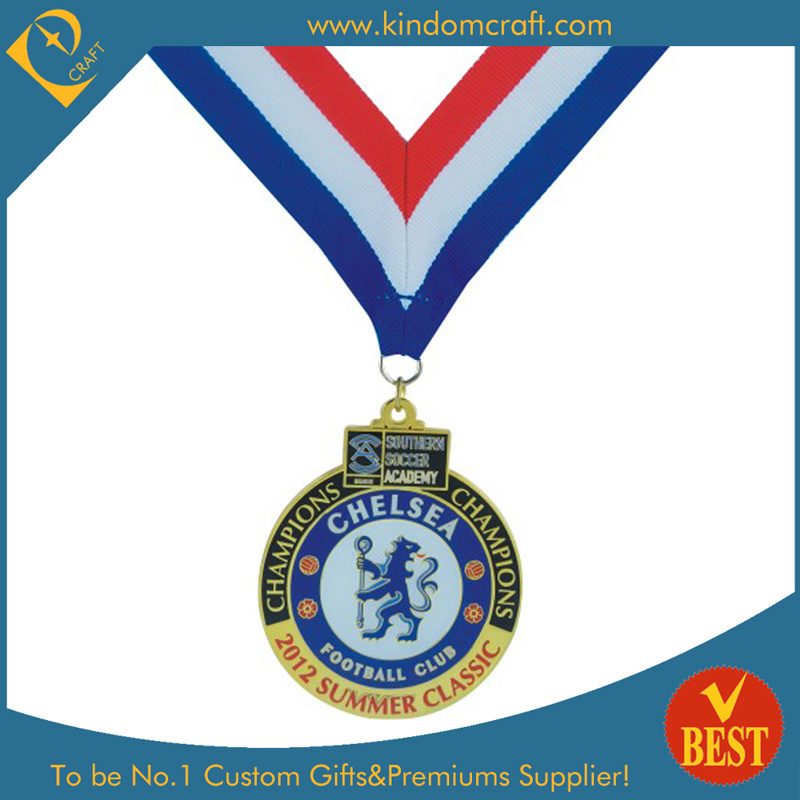 Custom 2D Chelsea Football Club Gold Medal (LN-0120)