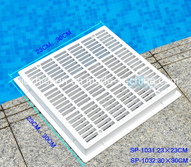 Square ABS Main Drain Pool Main Drain Cover