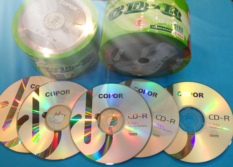 Factory Direct Sale 12cm CD-R 700MB 80mins (shrink packing)