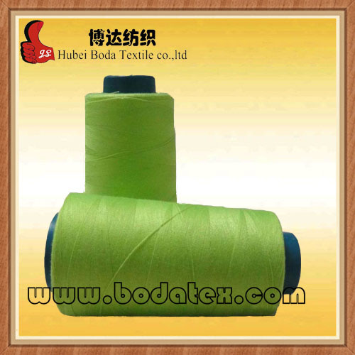 100% Dyed Virgin Polyester Spun Yarn