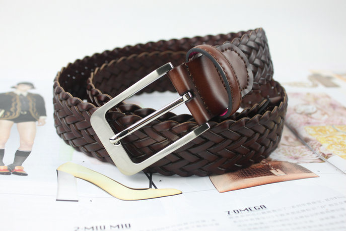 Woven Fashion Leather Belt (WB913)