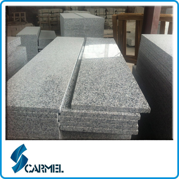 Cheap Polished G623 Grey Granite Step for Interior