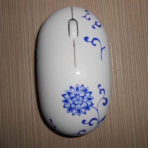 Stocking Mini Porcelain USB Wireless Mouse