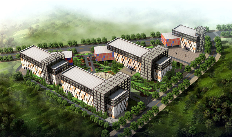 Virtual Reality Aerial View Architectural Rendering