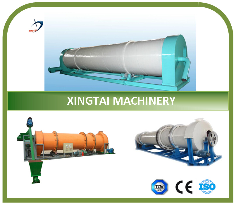 Middle Size, 1.6m-2m Diameter, 5 Circles Per Minute, 10m Length, Rotary Drum Drying Machine