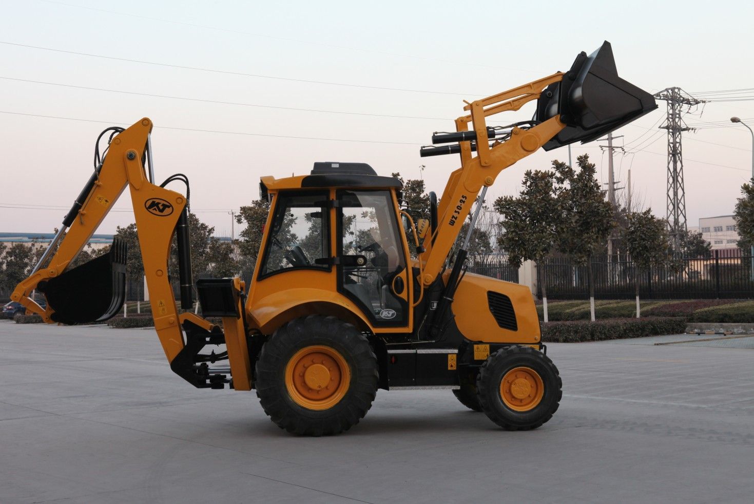 Backhoe Loader with Cummins