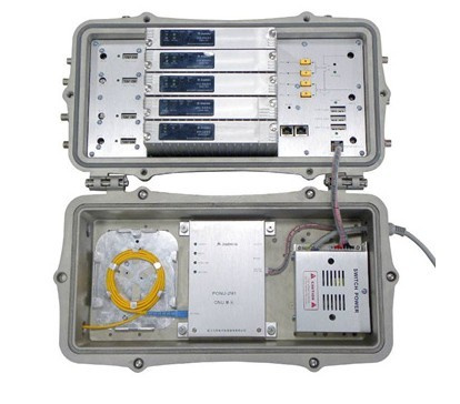 EPON+EOC Cable-Bridge Switch ECSS4F-A