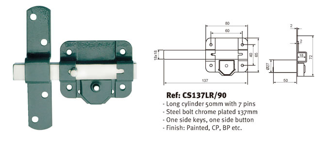 Bolt Lock (CS137LR 90)