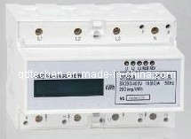 Three-Phase Static DIN Rail Meter - IEC Standard, Centralized Installation