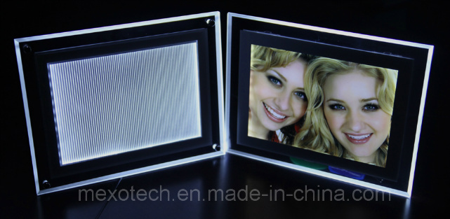 LED Picture Frame Crystal Light Boxes (CST01-A5L-01)