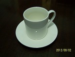 White Ceramic Porcelain Cups, Custom Mug