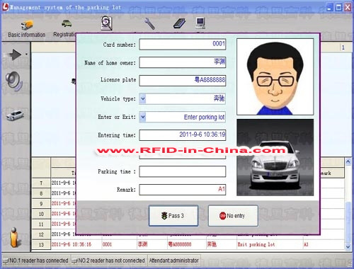 RFID Software Management for Packing System