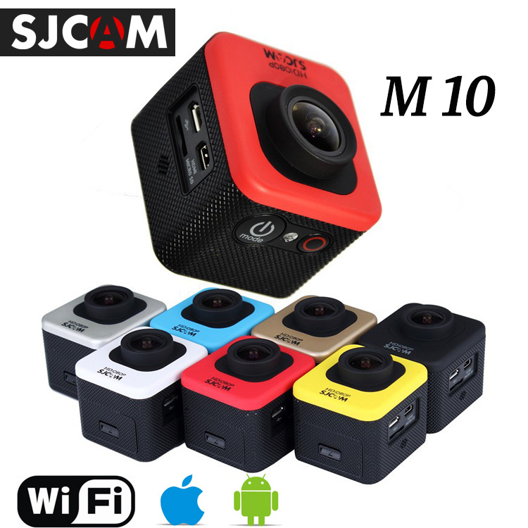 WiFi Mini Waterproof Action Sports Camera with 170-Degree Wide-Angle Lens