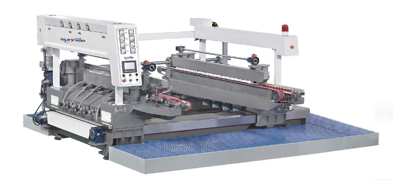 Glass Straight Line Double Pencil Edger Machinery