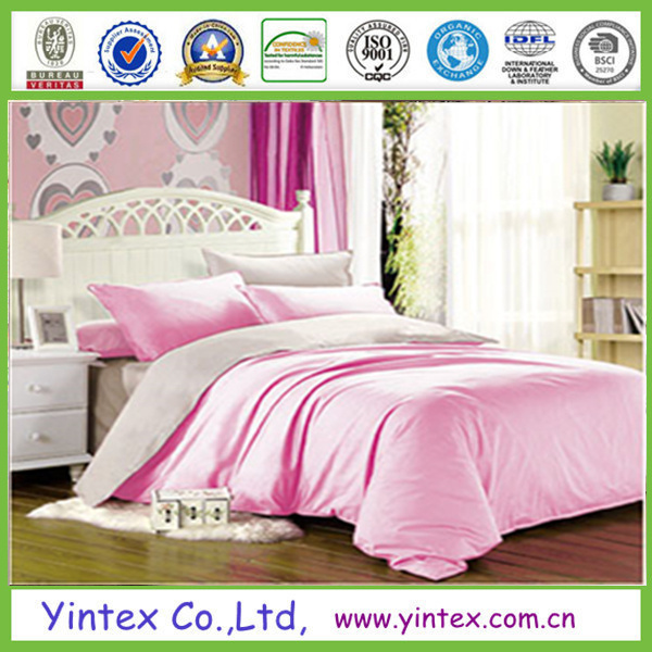 100% Cotton Pure Color Beautiful Bedding Set / Sheet Set