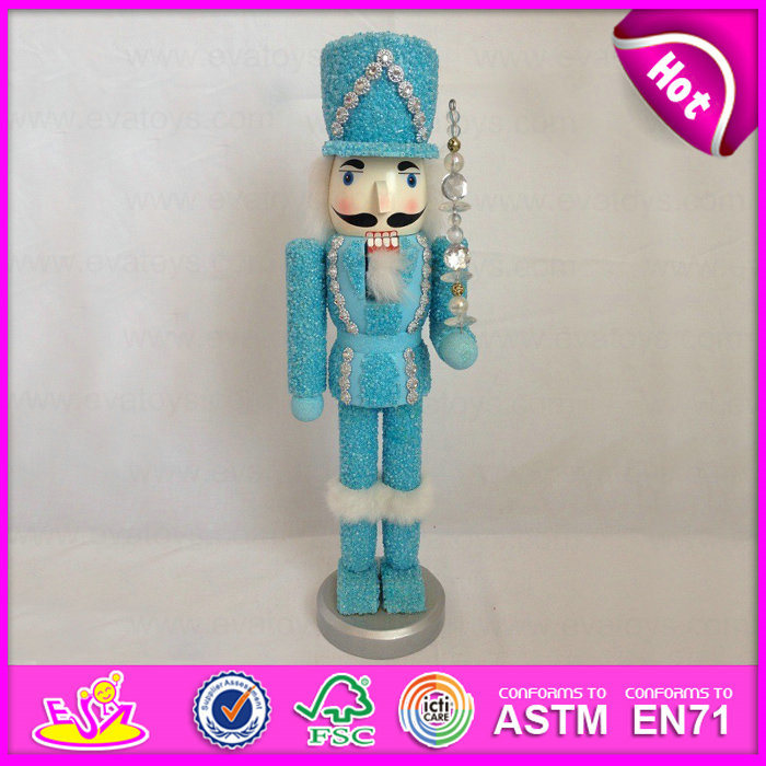 2015 Wooden Nutcracker Toy for Promotion, New Design Promotion Cartoon Toys Wholesale, Smart Toys Gift Promotion Items W02A069A