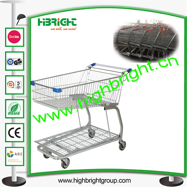 South American Style Supermarket Cart Trolley