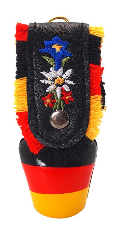 Swiss Cow Bell with Strap Attached as Souvenirs (A4-C028)