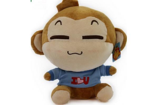 Plush Cartoon Cute Monkey Stuffed Toy (TPWU19)