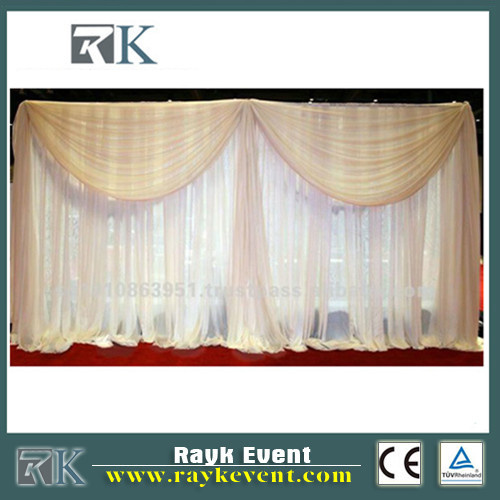 Wall Backdrop Fabric Pipe Drape Decoration