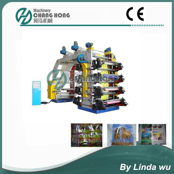 8 Color High Speed Plastic Printing Machine (CH888-1000F)