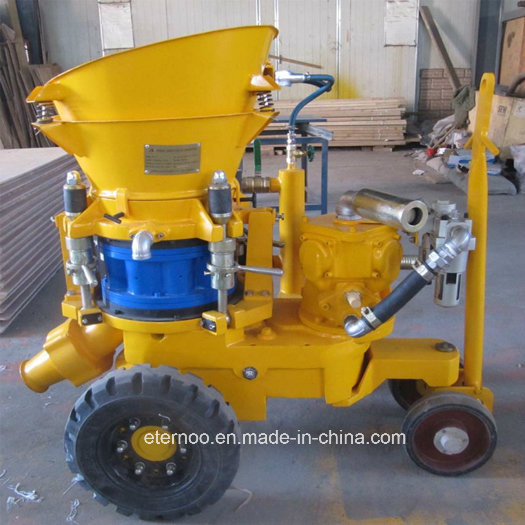 Penumatic Drive Rotor Shotcrete Machine with Output 3 Cubic Meters Per Hour