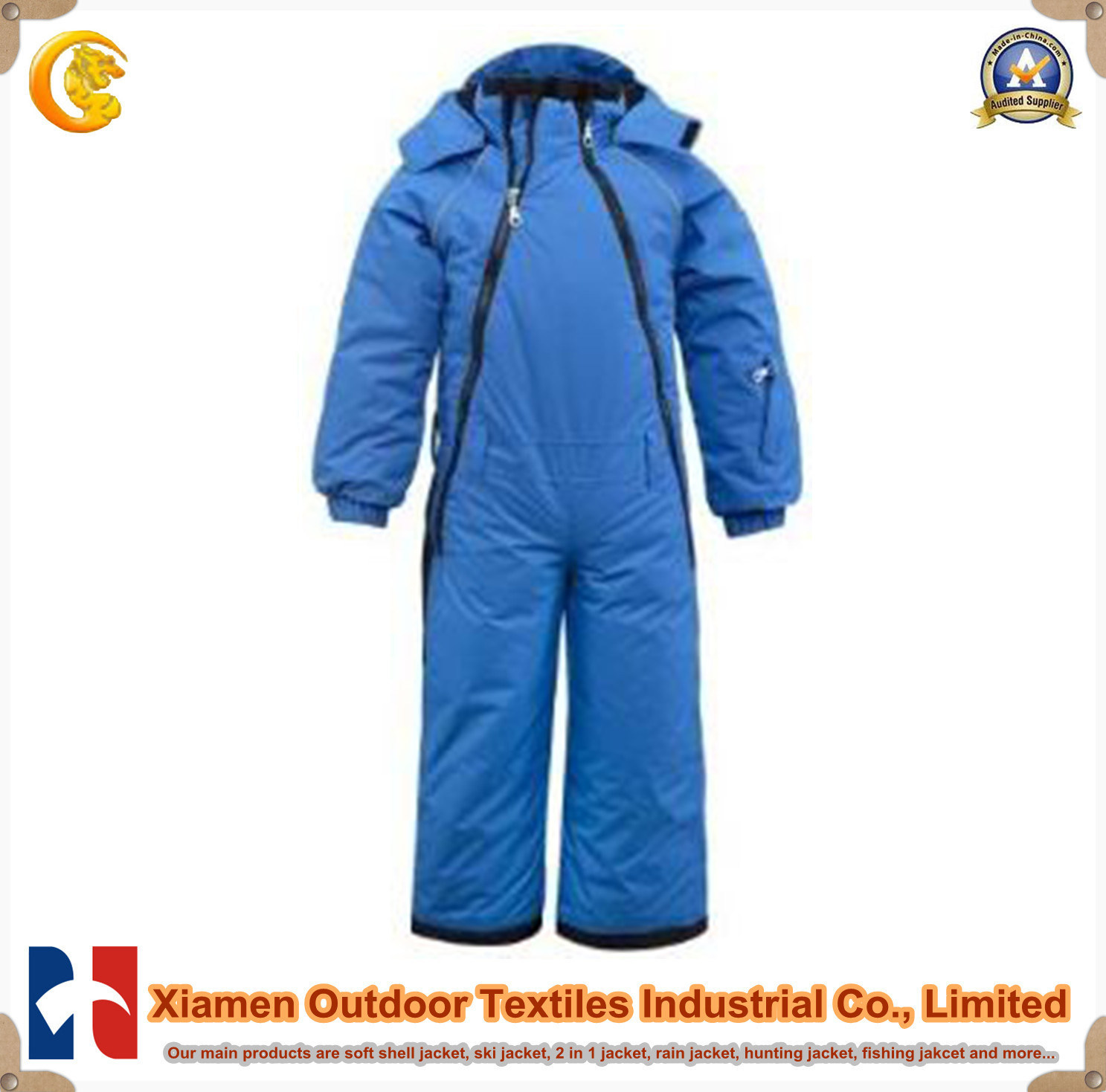Children Outdoor Ski Overall for Skiing Protection (SK001)
