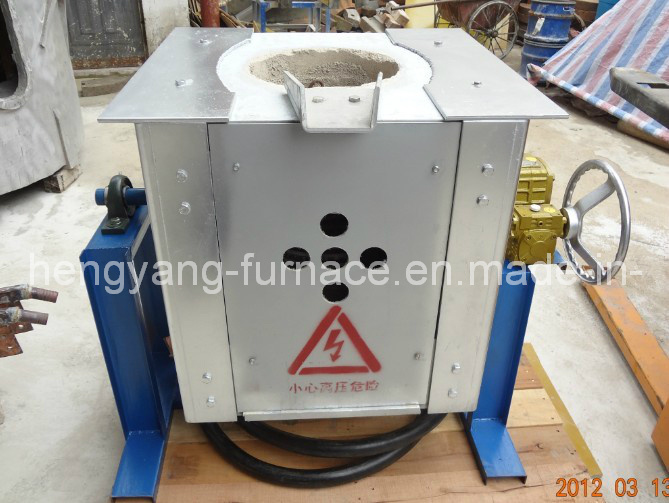 Coreless Medium Frequency Induction Furnace for Copper (GW-50KG)