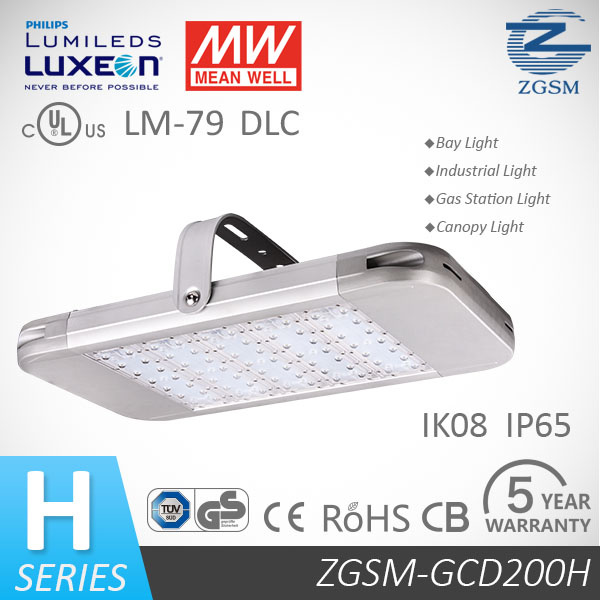 200W IP66 Waterproof LED High Bay Light with Dali Zigbee