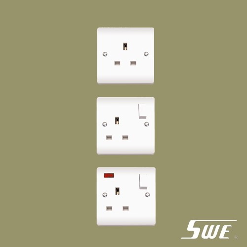 1 Gang Socket Outlet 13A (V Range)