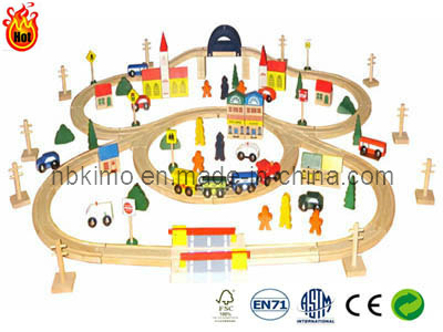 110PCS Wooden Train Track / Toys Train Track (JM-A110)