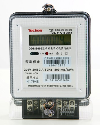 Single-Phase Static Carrier Electricity Meter (DDSI3699) 