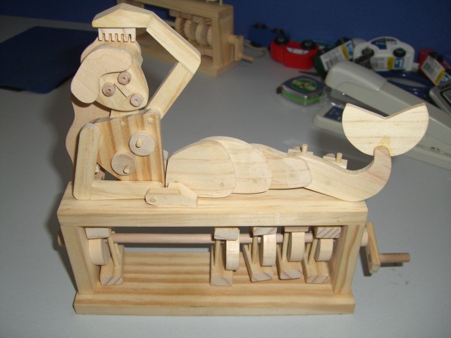 Wooden Mechanical Toys