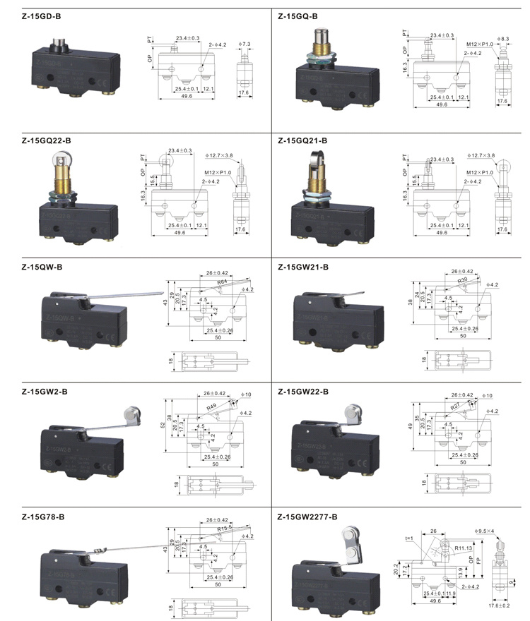 Limit Switch, Switch, Switches, Pushbuttonswitch