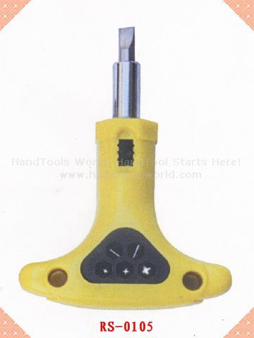 6 In 1 T-Type Ratchet Screwdriver Kit (RS-0105)