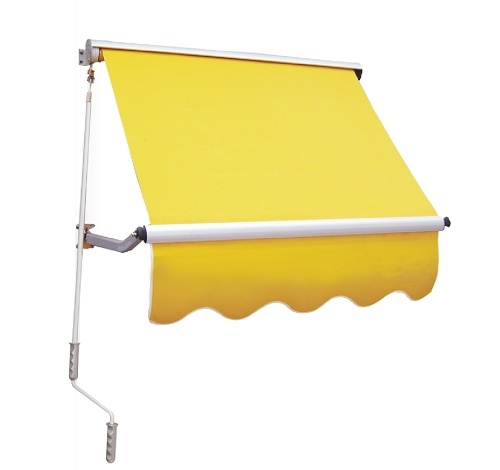 Manual Window Awning with Aluminum Cover