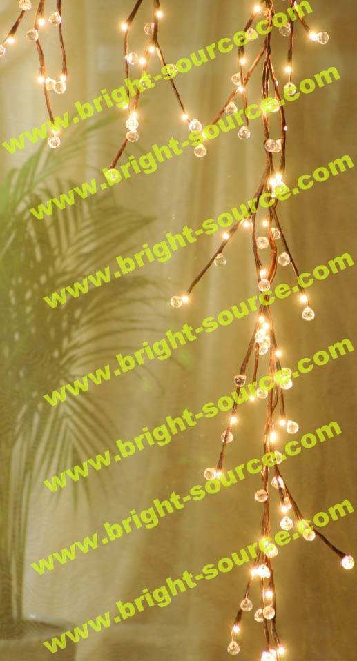 96l Acrylic Willow Light with Assorted Design (MDW071203)